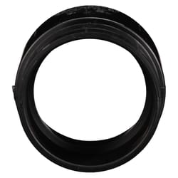 Charlotte Pipe 4 in. Spigot X 4 in. D Cast ABS Adapter