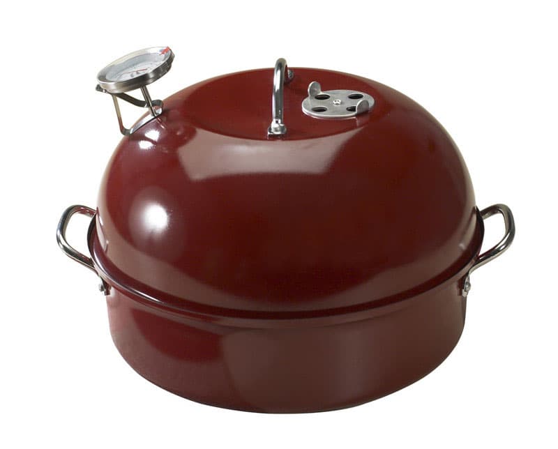 Nordic Ware Aluminized Steel Kettle Smoker 12.38 in. Red Sansujyuku sansujyuku.com