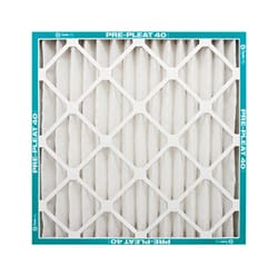 AAF Flanders 16 in. W X 20 in. H X 1 in. D Polyester Synthetic 8 MERV Pleated Air Filter 1 pk