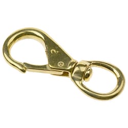 T-H Marine Boating Essentials Brass 3.75 in. L Snap Hooks 1 pk