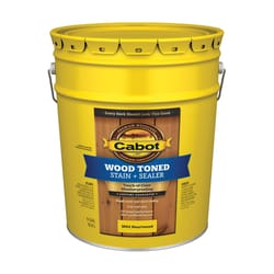 Cabot Wood Toned Stain & Sealer Transparent Heartwood Oil-Based Deck and Siding Stain 5 gal