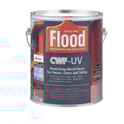 Flood  CWF-UV  Matte  Cedar  Water-Based  Wood Finish  1 gal. 