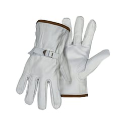 Boss Men's Indoor/Outdoor Driver Gloves Tan L 1 pair