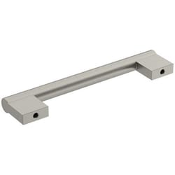 Amerock Versa Bar Cabinet Pull 5-1/16 in. Satin Nickel 1 pk