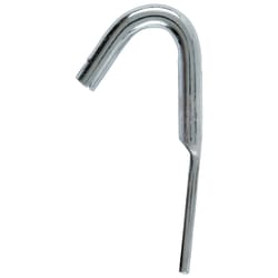 Hampton Small Zinc-Plated Silver Steel 2.5625 in. L Rope Binding Hook 175 lb 1 pk