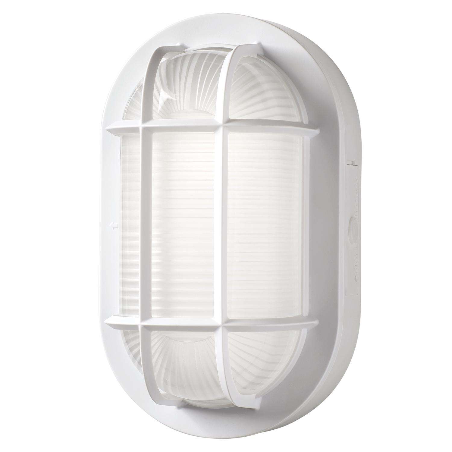 ETI TwistFit White Switch LED Bulkhead Light Ace Hardware