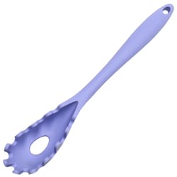 Chef Craft Premium Pastel Blue Silicone/Steel Spaghetti Fork