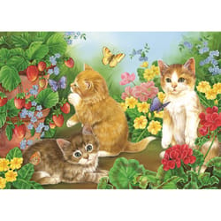 Cobble Hill Kitten Playtime Tray Puzzle Multicolored 35 pc