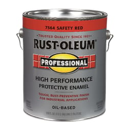 Rust-Oleum Professional Indoor and Outdoor Safety Red Protective Paint 1 gal