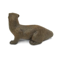 Safari Ltd. Wild Safari River Otter Toy Brown