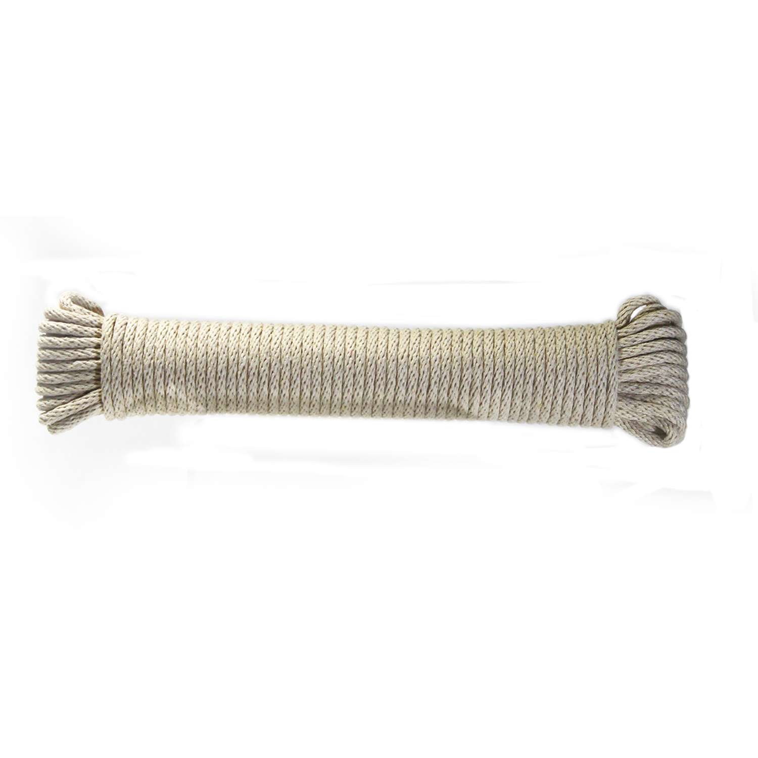 Ace 3/16 in. D X 50 ft. L Natural Braided Cotton Cord