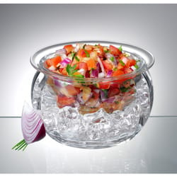 Prodyne Dips On Ice Clear Acrylic Bowl 16 oz