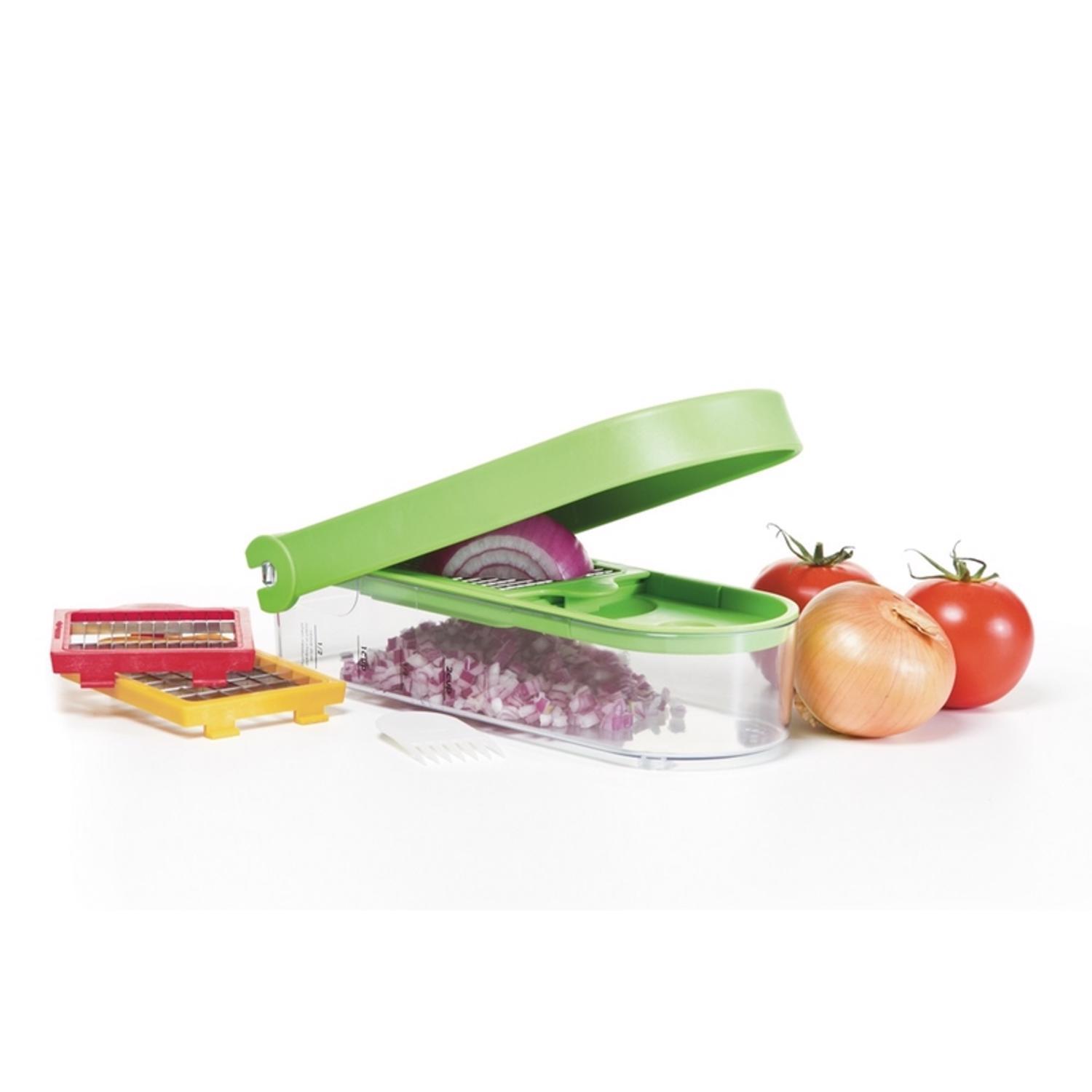 Progressive Prepworks Green ABS/Stainless Steel Food Chopper Sansujyuku sansujyuku.com