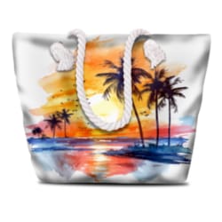 JB Enterprises Signature Medium Polyester/PVC Tote Bag