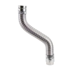 Selkirk 3 in. D X 42 in. L Aluminum/Galvanized Steel Gas Vent Connector