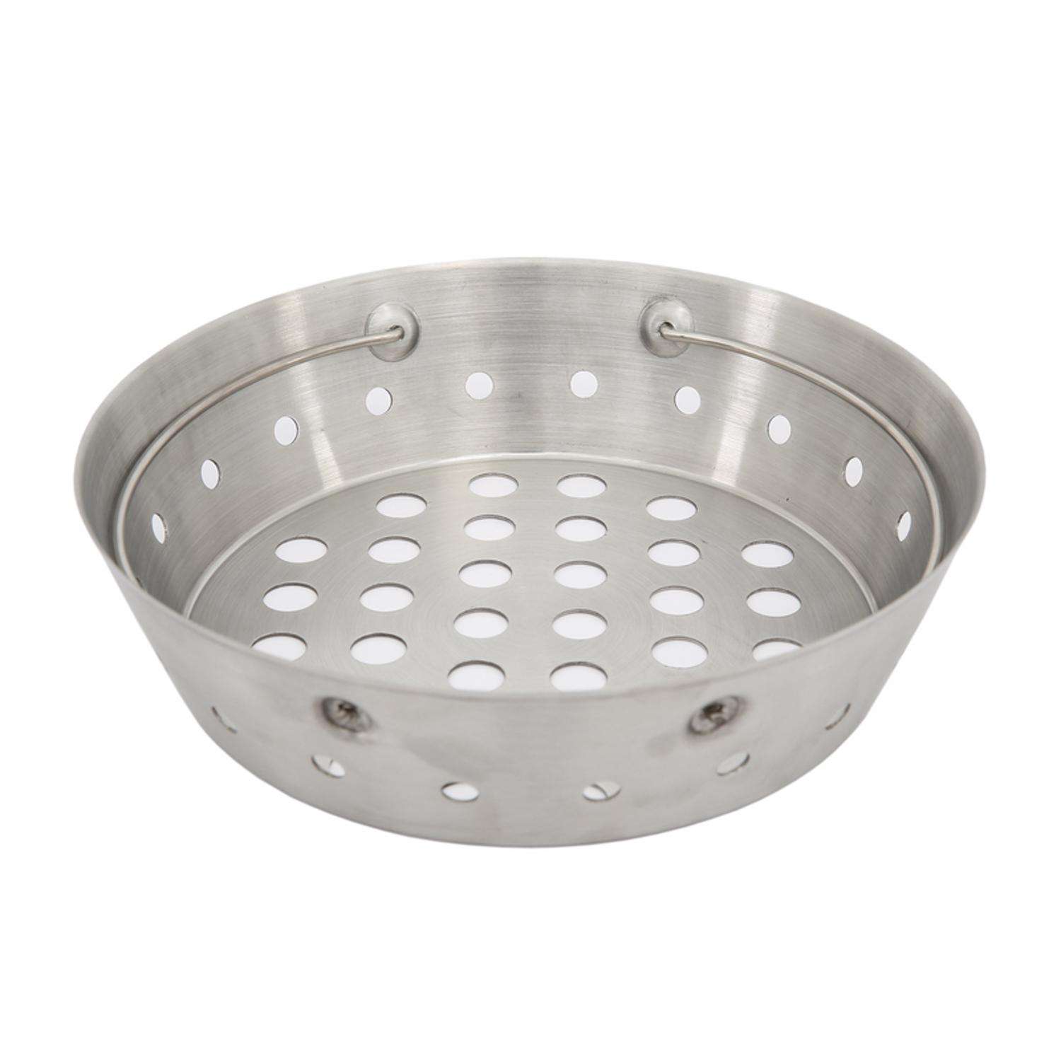 Big Green Egg Stainless Steel Fire Bowl 10.75 in. L X 10.75 in. W For