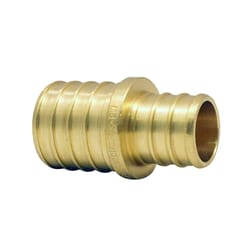 Apollo 3/4 in. Barb 1 in. D Barb Brass Reducing Coupling