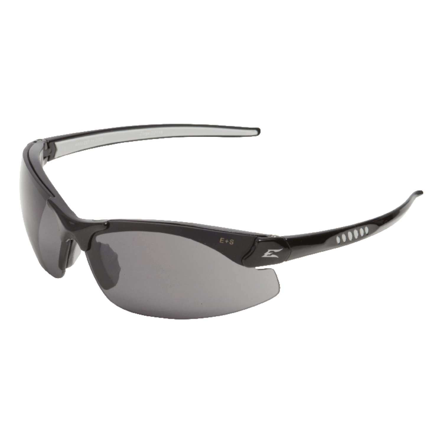 Edge Eyewear Zorge G2 Polarized Wraparound Safety Glasses Smoke Lens ...