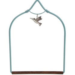 Pop's Birding Company 10.5 in. H X 7.5 in. W X 0.25 in. D Hummingbird Swing