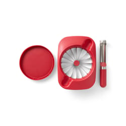 Chef'n Red Plastic/Stainless Steel Apple Corer