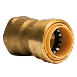 QuickFitting Push to Connect 3/4 in. PF in. Brass Adapter