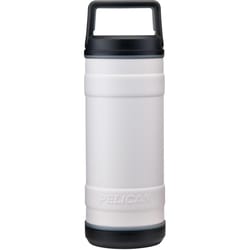 Pelican Traveler 18 oz White BPA Free Water Bottle