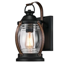Westinghouse Canyon Barnwood Black Switch LED Lantern Fixture