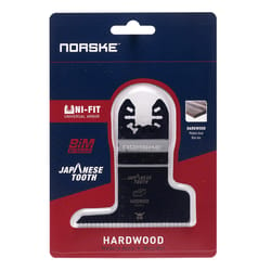 Norske Uni-Fit 3 in. Bi-Metal Japanese Tooth Oscillating Blade Hardwood 1 each