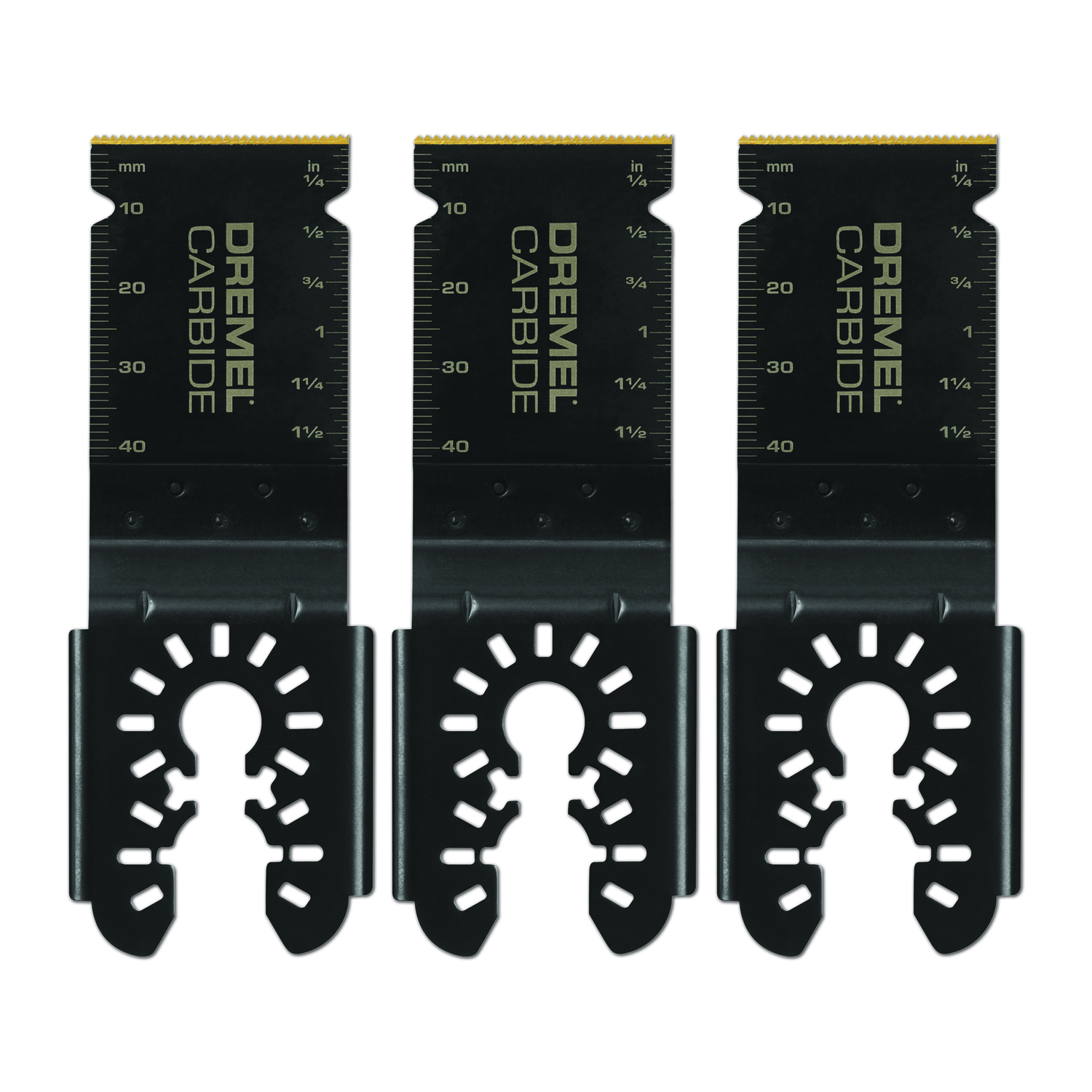 Dremel 1-5/8 in. Carbide Universal Flush Cut Blade 3 pk