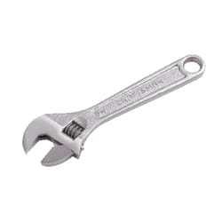 Craftsman Metric and SAE Adjustable Wrench 6 in. L 1 pc