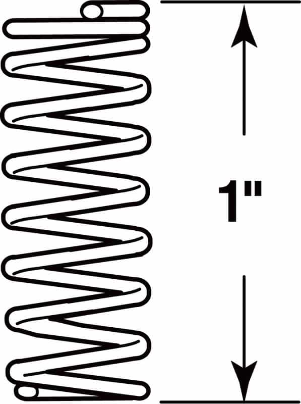 PrimeLine 1 in. L x 3/16 in. Dia. Compression Spring 6 pk Ace Hardware