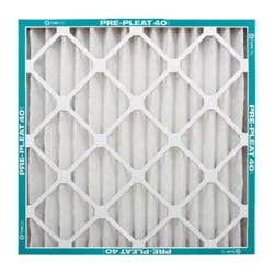 Flanders Pre-Pleat 24 in. W X 18 in. H X 1 in. D Synthetic 10 MERV Pleated Air Filter 1 pk