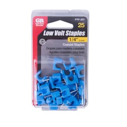 Rapid 24 (24/6) staples 1/4-inch leg, galv. 5,000 per box.