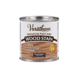 Varathane Semi-Transparent Traditional Cherry Oil-Based Urethane Modified Alkyd Wood Stain 1/2 pt