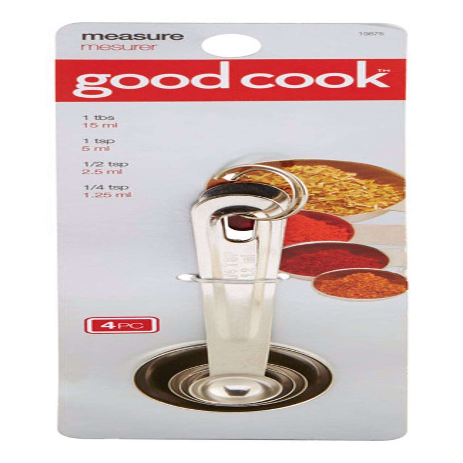 GoodCook 8pc Measuring Cup and Spoon Set 