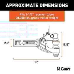CURT Pintle Ball and Hook
