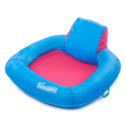 Swimways Premium Blue PVC/Vinyl Inflatable Sunseat Float