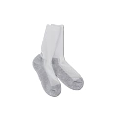 Hiwassee Trading Company Working Series Men's Heavy Weight L Crew Socks White