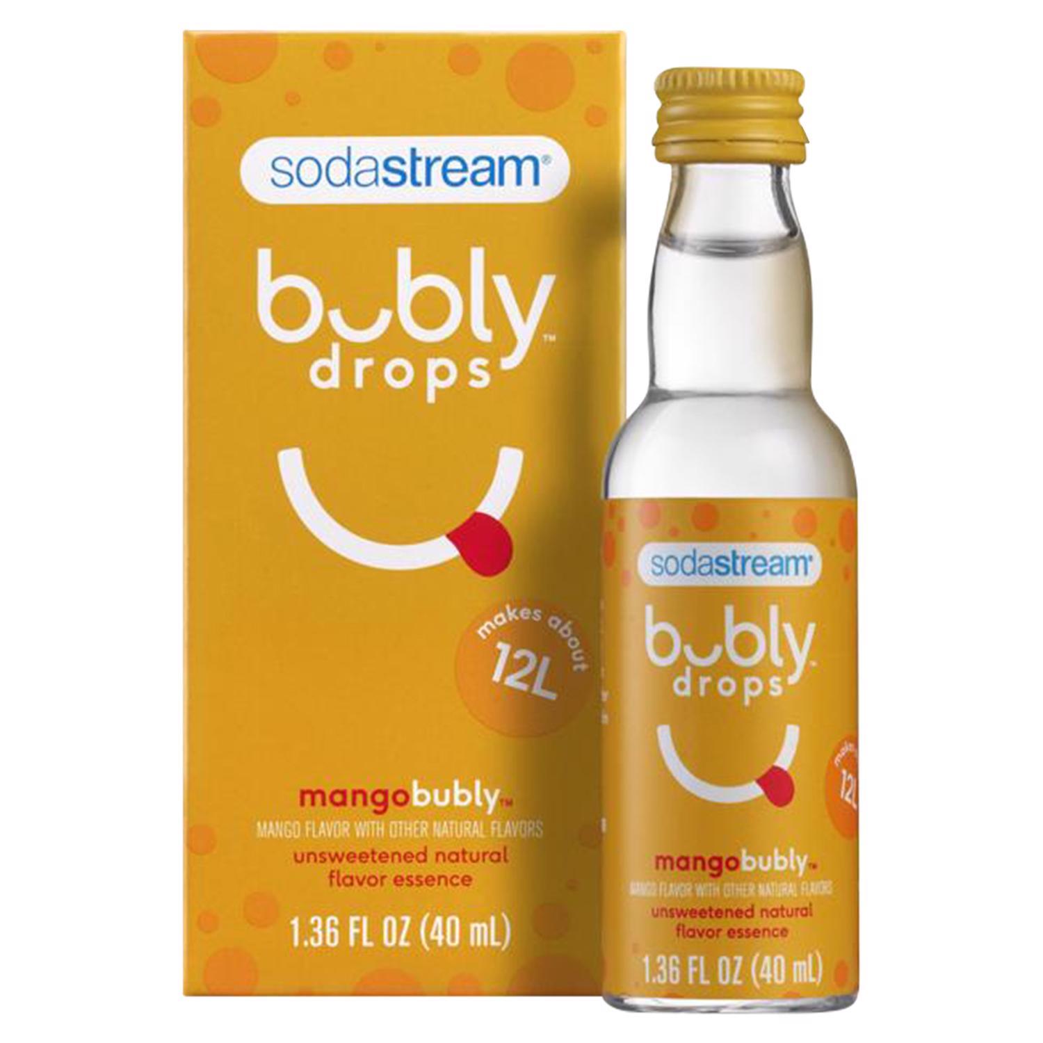 Photos - Other interior and decor SodaStream Bubly drops Mango Fruit Drops 1.36 oz 1 pk 1025258010 