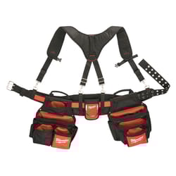 Milwaukee Nylon All-Purpose Tool Bag 24 pocket Black/Red 1 pc