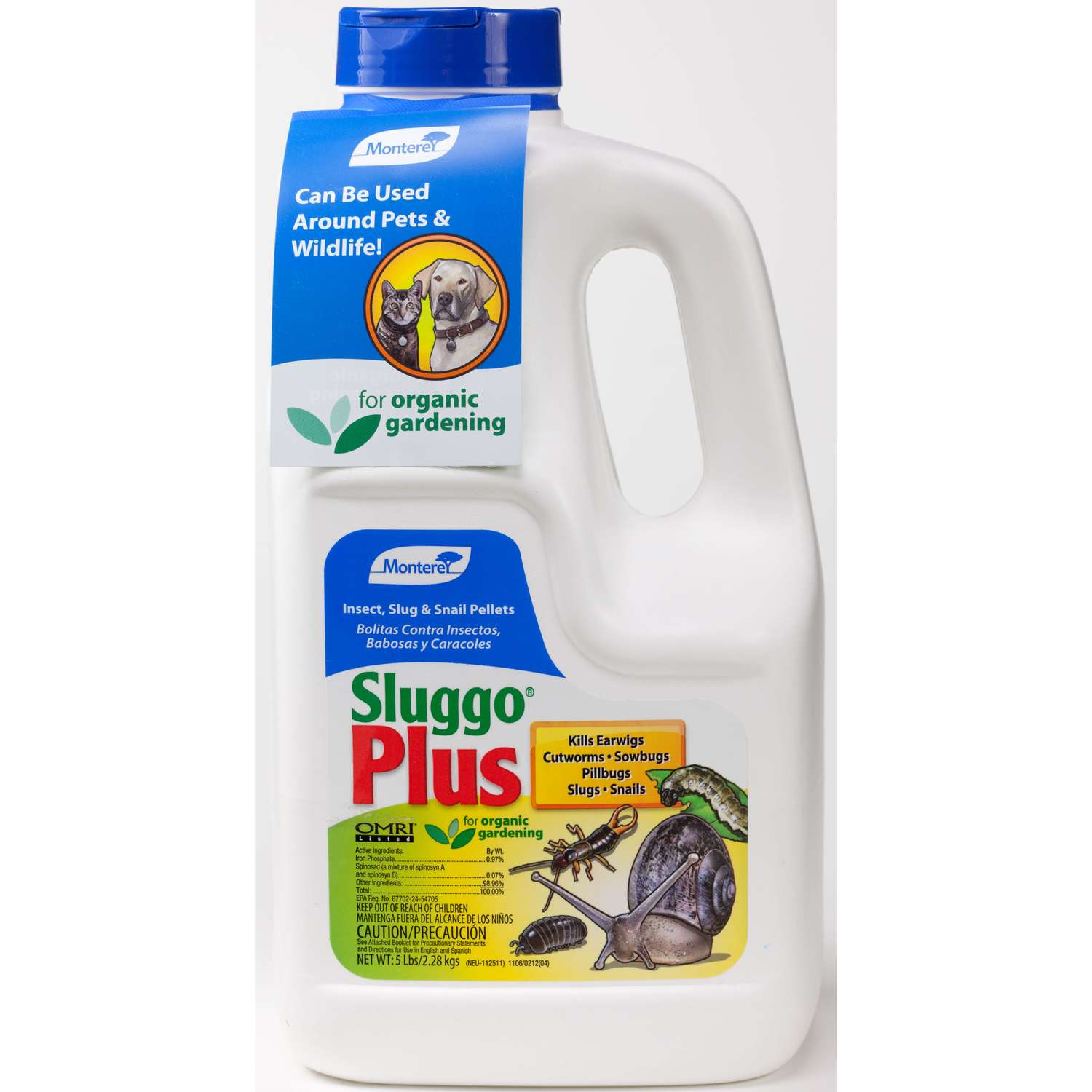 Monterey Sluggo Slug and Snail Killer 5 lb Ace Hardware