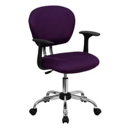 Flash Furniture Purple Fabric Task Chair