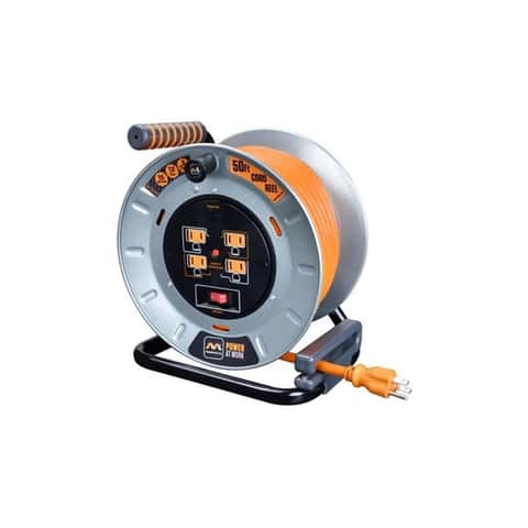 Masterplug 50 ft. L Metal Cord Reel - Ace Hardware