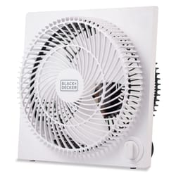 Black+Decker 4.3 in. H X 9 in. D 3 settings Portable Fan