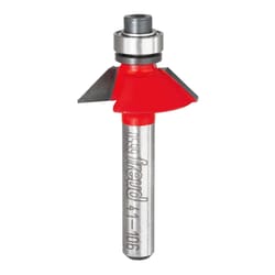 Freud 31/32 in. D X 1 in. X 1-7/8 in. L Carbide Bevel Trim Router Bit