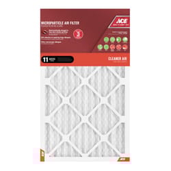 Ace 14 in. W X 25 in. H X 1 in. D Synthetic 11 MERV Pleated Microparticle Air Filter 1 pk