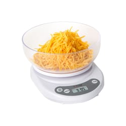 Taylor White Digital Kitchen Scale 6.5 lb