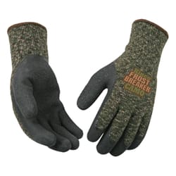 Kinco Frost Breaker Men's Indoor/Outdoor Thermal Dipped Gloves Camouflage M 1 pair