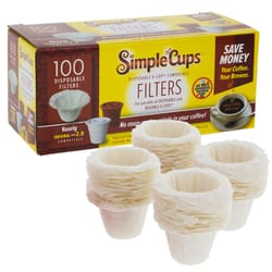 Simple Cups 100 cups K Cup Coffee Filter 100 pk