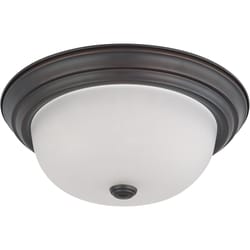 Satco Nuvo 5.375 in. H X 18 in. W X 18 in. L Ceiling Light